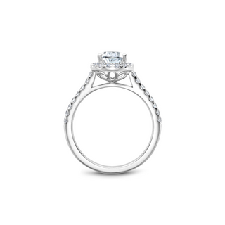 Noam Carver Halo Engagement Ring B169-01A