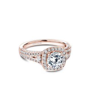 Noam Carver Halo Engagement Ring B172-01RA