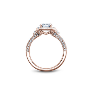 Noam Carver Halo Engagement Ring B172-01RA