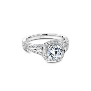 Noam Carver Halo Engagement Ring B172-01A