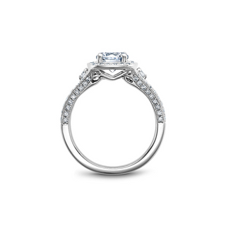 Noam Carver Halo Engagement Ring B172-01A