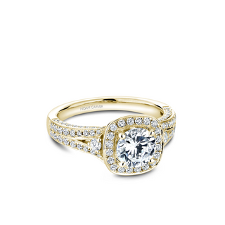 Noam Carver Halo Engagement Ring B172-01YA