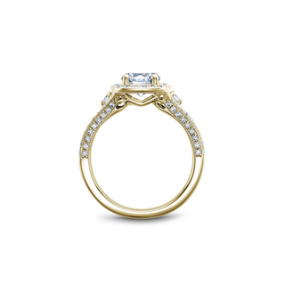 Noam Carver Halo Engagement Ring B172-01YA
