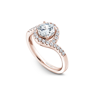 Noam Carver Halo Engagement Ring B186-01RA