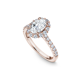 Noam Carver Halo Engagement Ring B189-01RA