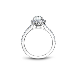 Noam Carver Halo Engagement Ring B189-01A