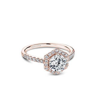 Noam Carver Halo Engagement Ring B214-01RA