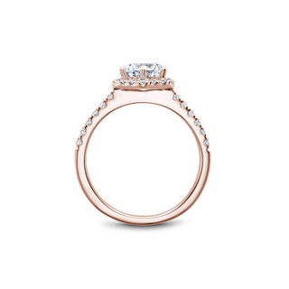 Noam Carver Halo Engagement Ring B214-01RA