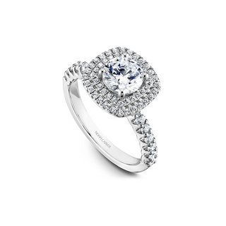 Noam Carver Halo Engagement Ring B222-01A
