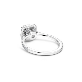 Noam Carver Halo Engagement Ring B007-02A