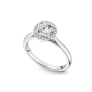 Noam Carver Halo Engagement Ring B260-01A