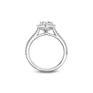 Noam Carver Halo Engagement Ring R050-03A
