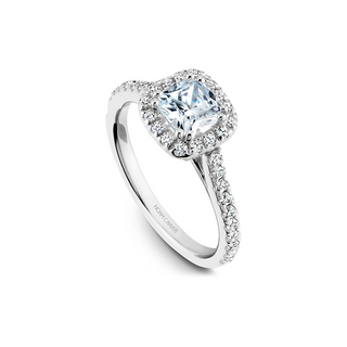 Noam Carver Halo Engagement Ring R050-05A