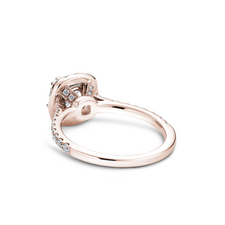 Noam Carver Halo Engagement Ring B007-02RA