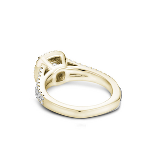 Noam Carver Halo Engagement Ring B015-01YA