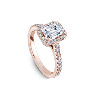 Noam Carver Halo Engagement Ring B034-01RA