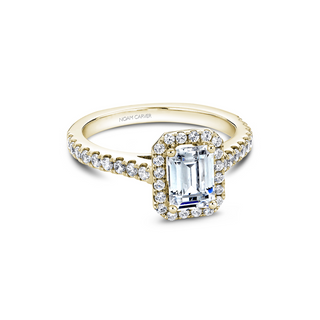 Noam Carver Halo Engagement Ring B034-01YA