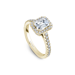 Noam Carver Halo Engagement Ring B034-01YA