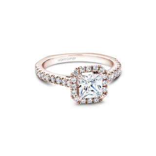 Noam Carver Halo Engagement Ring B034-02RA