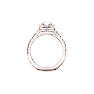 Noam Carver Halo Engagement Ring B034-04RA