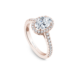 Noam Carver Halo Engagement Ring B034-04RA