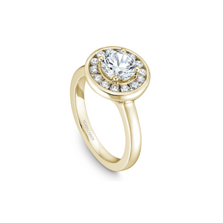 Noam Carver Halo Engagement Ring B037-02YA