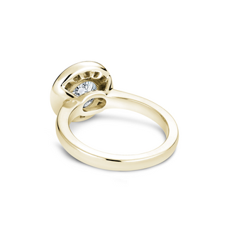 Noam Carver Halo Engagement Ring B037-02YA