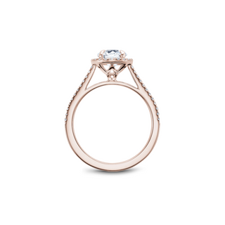Noam Carver Halo Engagement Ring B094-02RA
