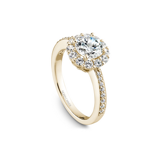Noam Carver Halo Engagement Ring B100-07YA