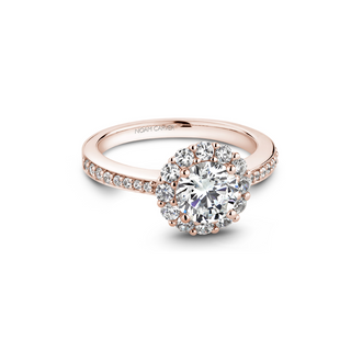 Noam Carver Halo Engagement Ring B100-07RA