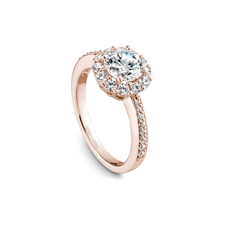 Noam Carver Halo Engagement Ring B100-07RA