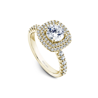 Noam Carver Halo Engagement Ring B222-01YA
