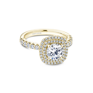 Noam Carver Halo Engagement Ring B222-01YA