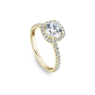 Noam Carver Halo Engagement Ring B223-01YA