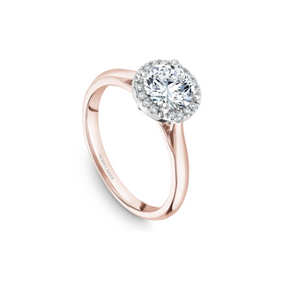Noam Carver Halo Engagement Ring B260-01RWA