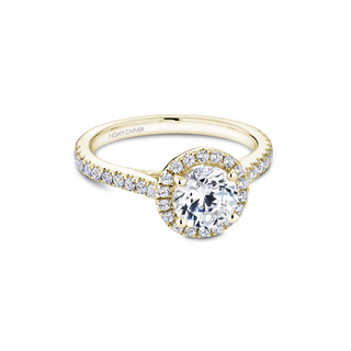 Noam Carver Halo Engagement Ring R050-01YA