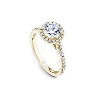 Noam Carver Halo Engagement Ring R050-01YA