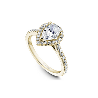 Noam Carver Halo Engagement Ring R050-03YA