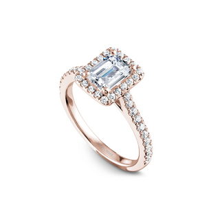 Noam Carver Halo Engagement Ring R050-04RA