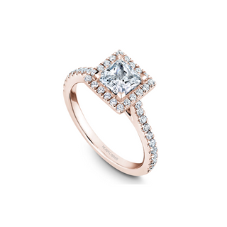 Noam Carver Halo Engagement Ring R050-06RA
