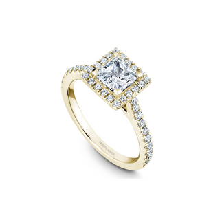 Noam Carver Halo Engagement Ring R050-06YA
