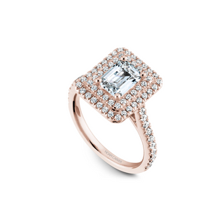 Noam Carver Halo Engagement Ring R051-04RA
