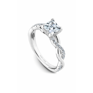 Noam Carver Twist Band Engagement Ring B185-01A