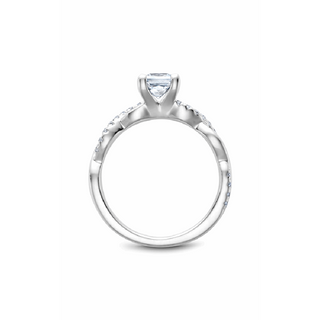 Noam Carver Twist Band Engagement Ring B185-01A