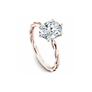 Noam Carver Twist Band Engagement Ring B167-01RA