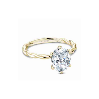 Noam Carver Twist Band Engagement Ring B167-01YA