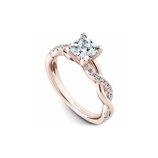 Noam Carver Twist Band Engagement Ring B185-01RA