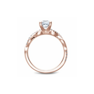 Noam Carver Twist Band Engagement Ring B185-01RA