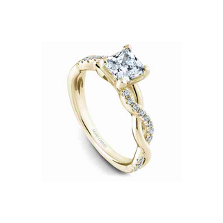 Noam Carver Twist Band Engagement Ring B185-01YA