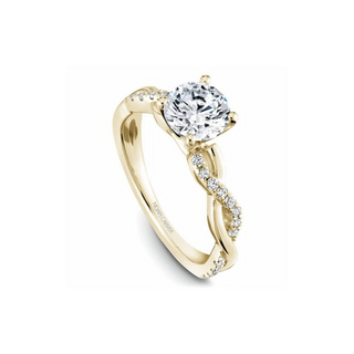 Noam Carver Twist Band Engagement Ring B185-02YA